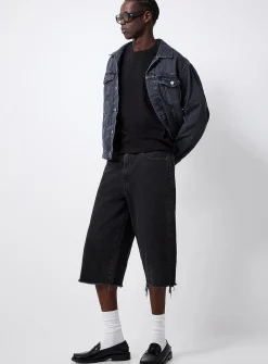Faded denim 478 capris