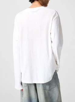 Faded logo long-sleeve T-shirt