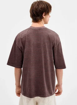 Faded striped T-shirt
