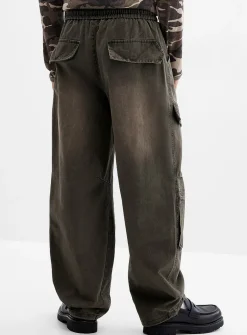 Faded utility cargo pant