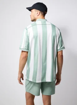 Fairway Fresh block-stripe golf polo