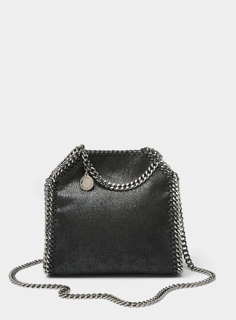 Falabella faux-leather chain handbag