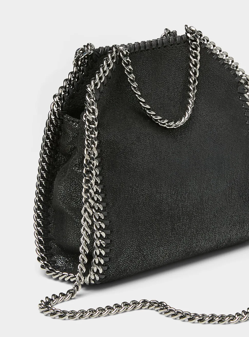 Falabella faux-leather chain handbag