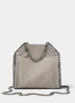 Falabella faux-leather chain handbag
