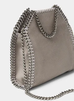 Falabella faux-leather chain handbag