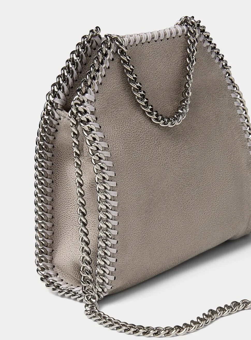 Falabella faux-leather chain handbag