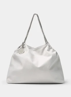 Falabella faux-suede chain handbag