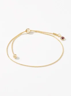 Fine golden chain bracelet