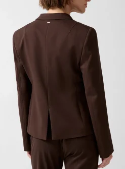 Fitted stretch blazer
