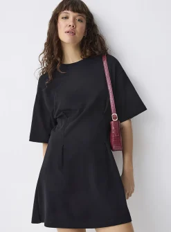 Flared T-shirt dress