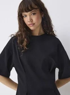 Flared T-shirt dress