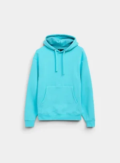 Fleece-lined raglan hoodie