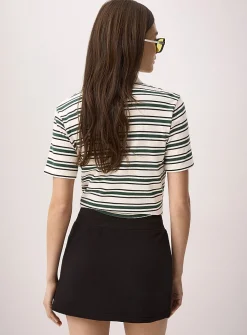 Fleece miniskirt