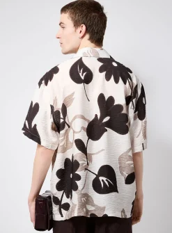Floral camp shirt