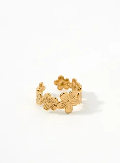 Floral fragrance golden ring