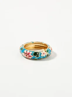 Floral garden ring