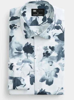 Floral shadow shirt