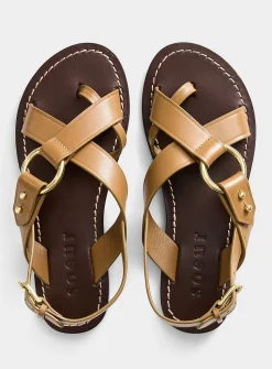 Florence crisscross straps sandals