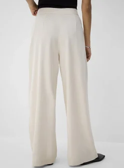 Flowing two-belt wraparound pant