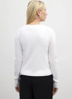 Flowy cable-knit cardigan