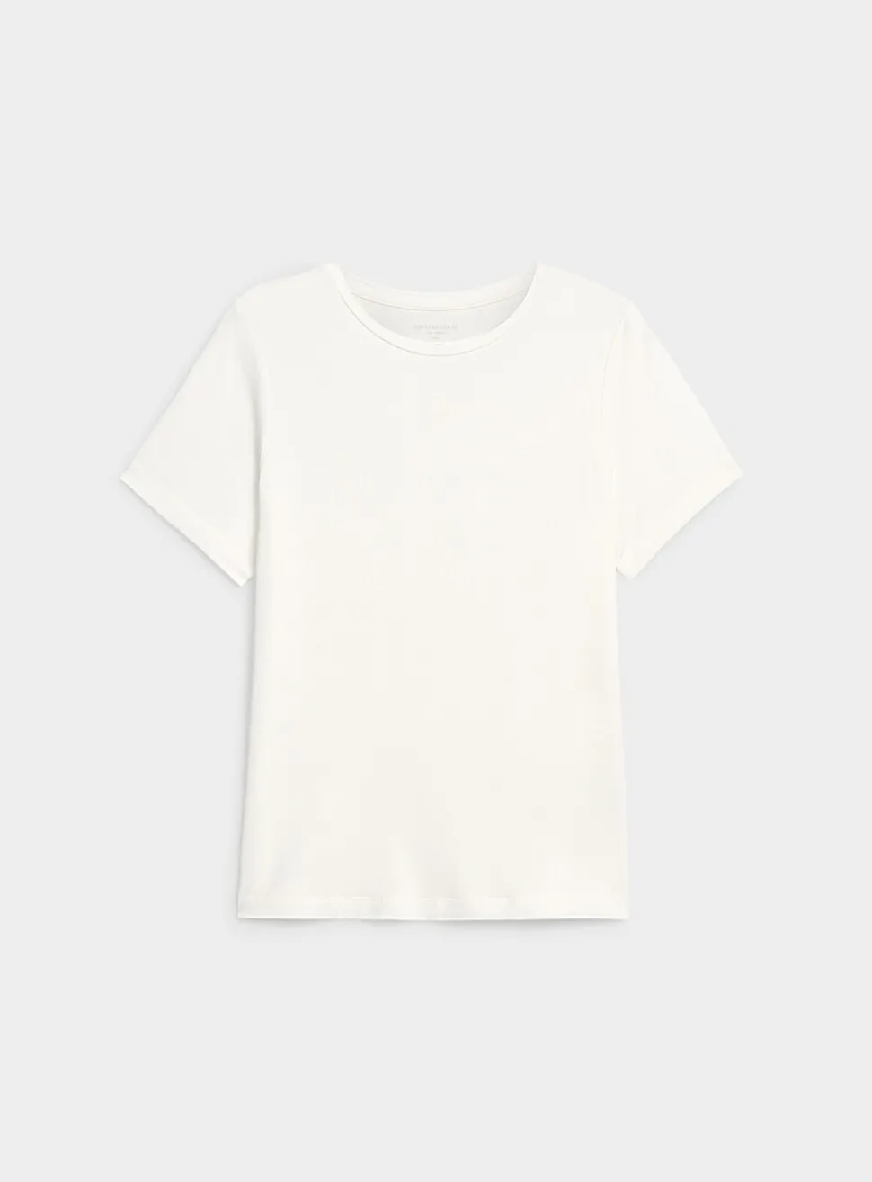 Flowy crew-neck T-shirt