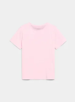 Flowy crew-neck T-shirt