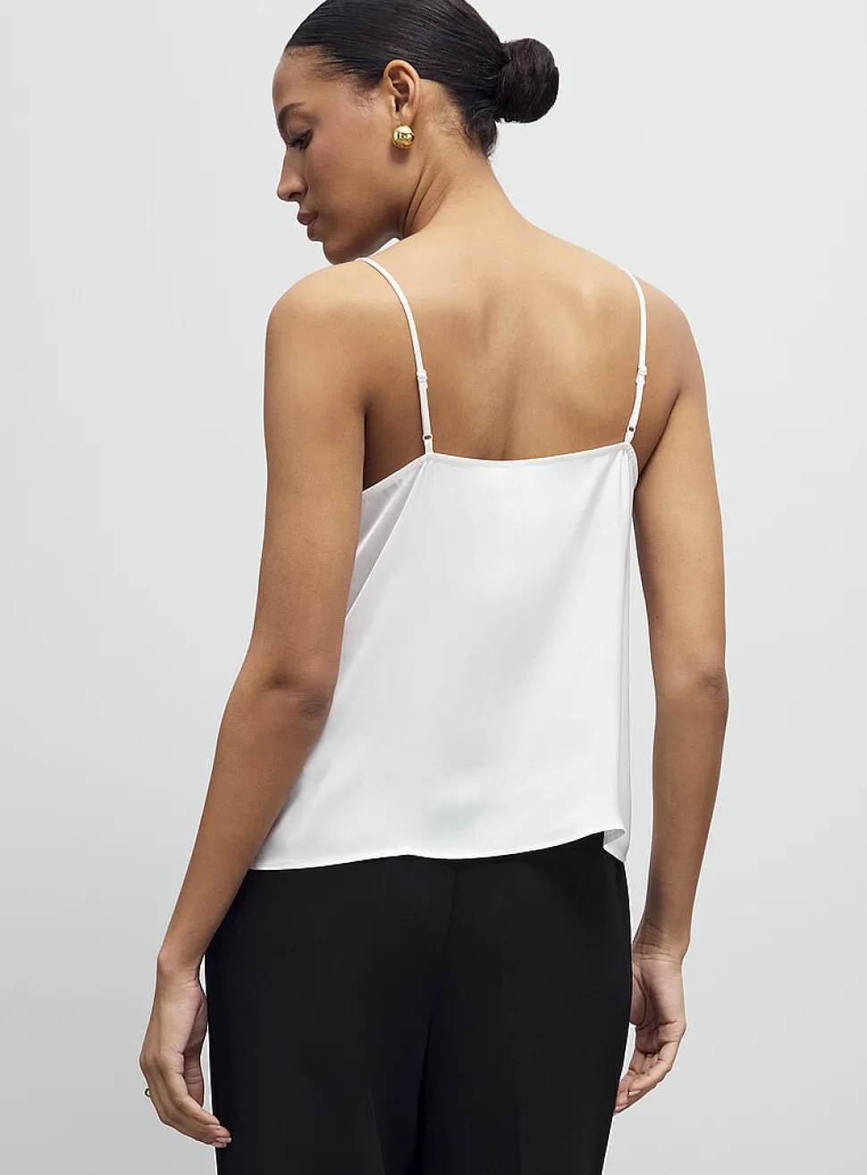 Flowy satiny cami