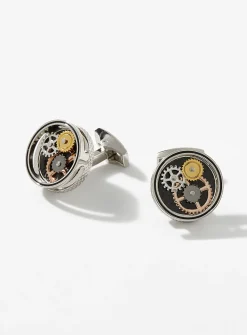 Gears cufflinks