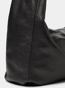 Gemini calf leather hobo bag