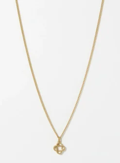 Geo-clover necklace