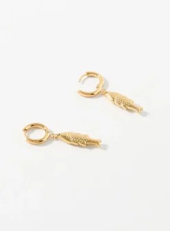 Gold fish small hoops