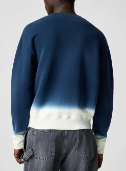 Gradient-dyed sweat