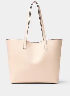 Grained minimalist tote bag