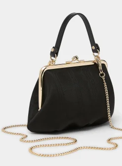 Granny black handbag