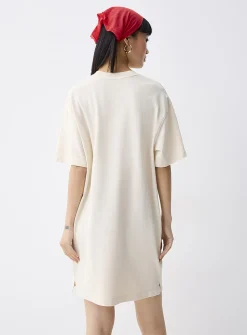 Graphic print T-shirt dress
