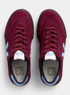 Grenat suede Volley sneakers