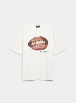 Grillz graphic T-shirt