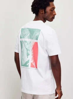Groove print T-shirt