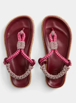 Gypso corded sandals