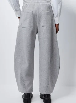 Heather jersey balloon pant