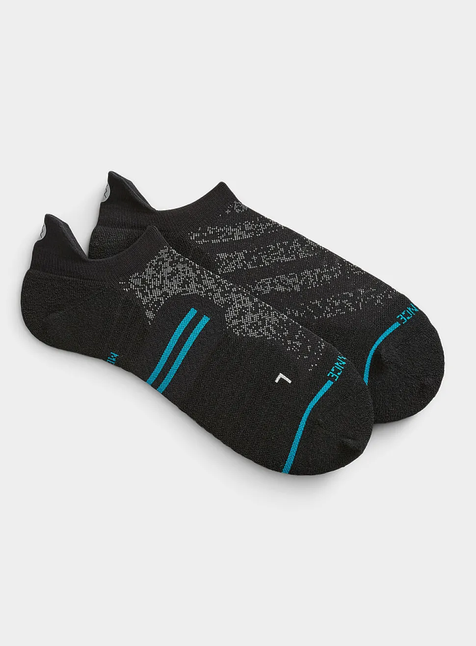 Heel-tab ped socks