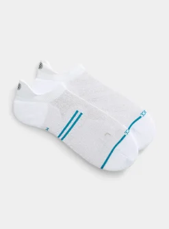 Heel-tab ped socks