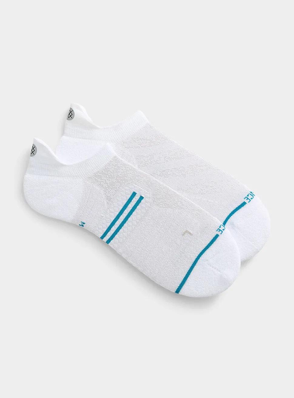 Heel-tab ped socks