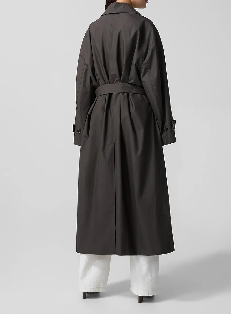 Helio loose trench coat