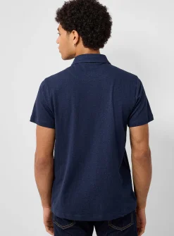 Hemp and cotton polo