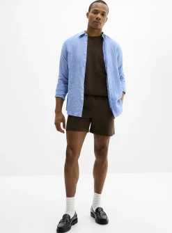 Hemp blend jersey short