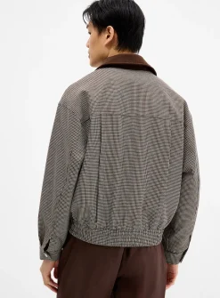 Heritage houndstooth jacket