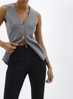 High-rise essential jegging