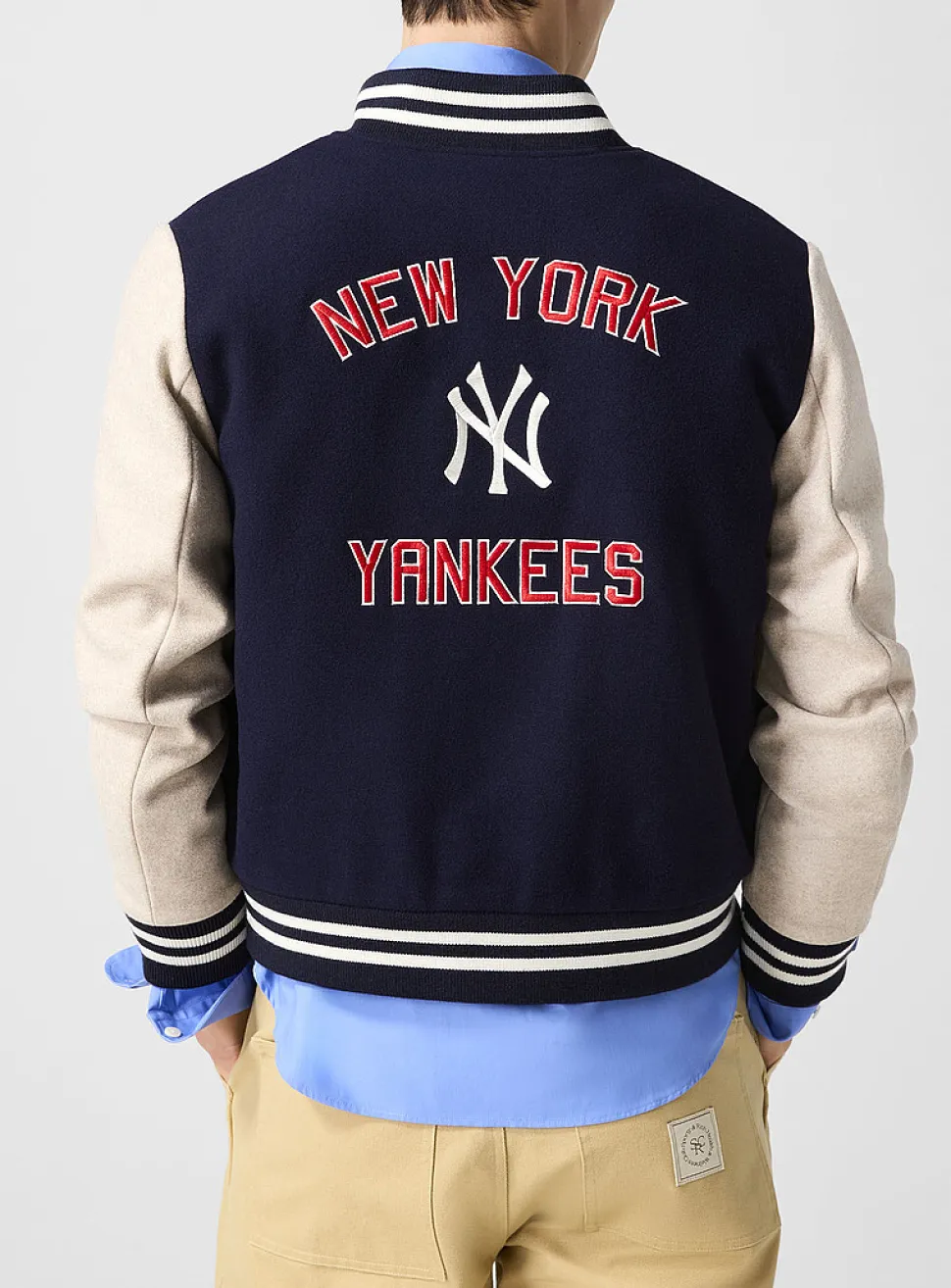Homerun wool varsity jacket