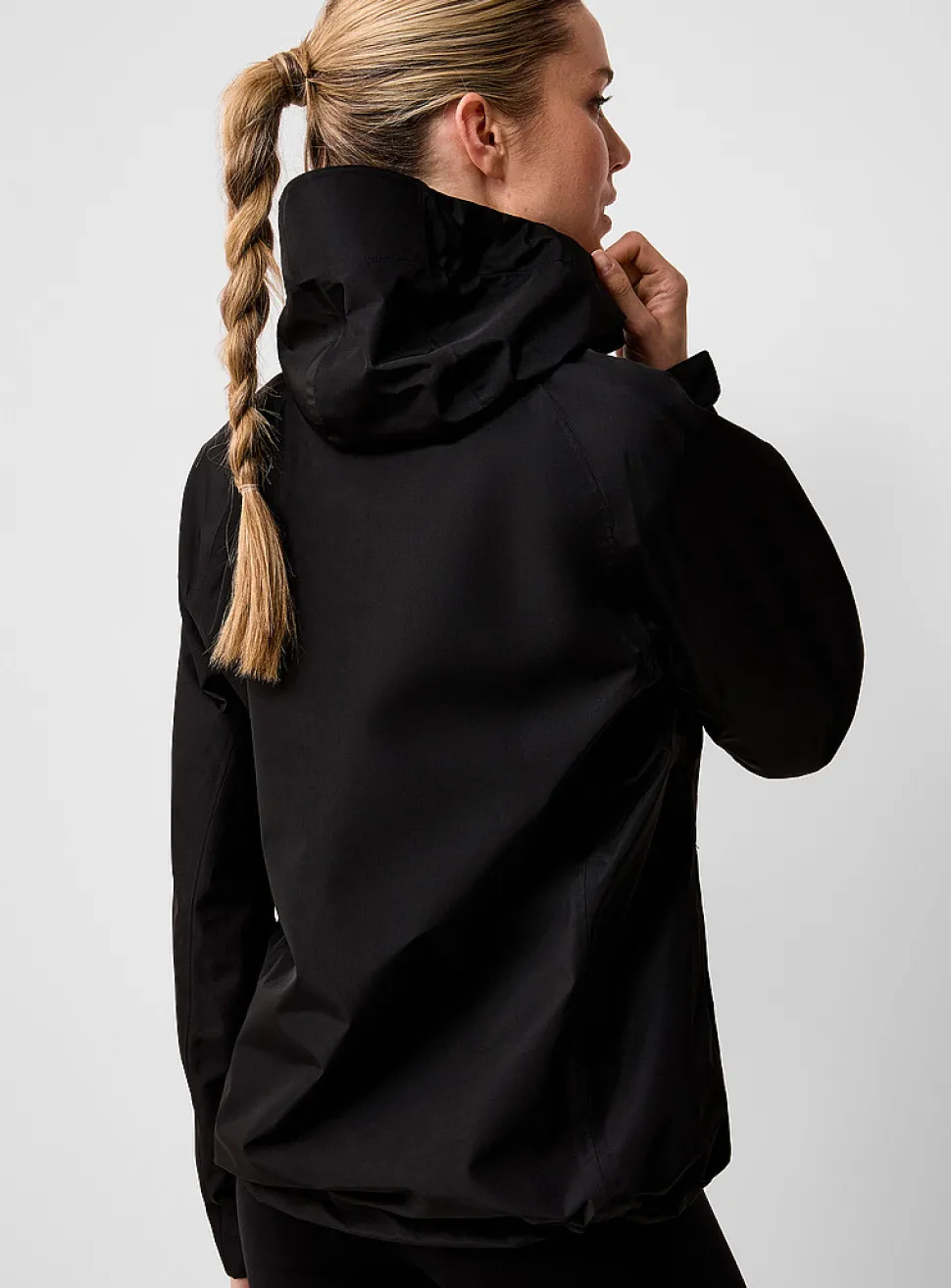 Hooded waterproof jacket